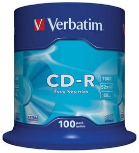 CD Verbatim 100 buc/set