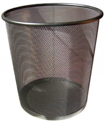 Cos gunoi metalic mic