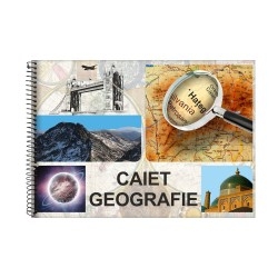 Caiet geografie A4 cu arc Daco