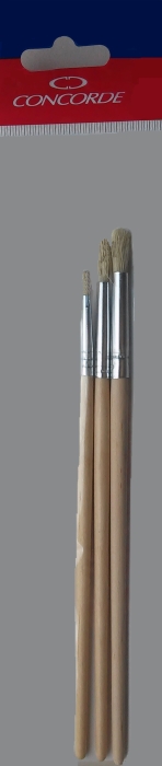 Pensule 3/set rotunde Concorde 4-6-10
