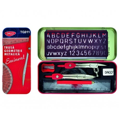 Trusa geometrie DACO metalica TG011