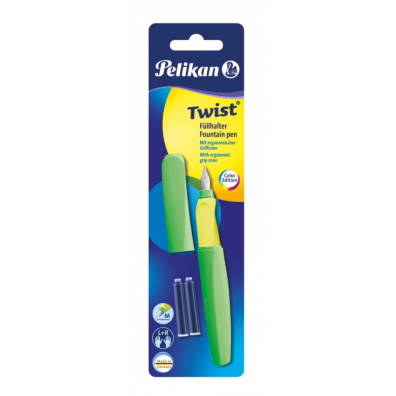 Stilou Pelikan Twist Verde Neon