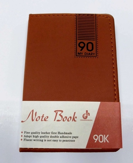 Agenda nedatata 90k coperta maro