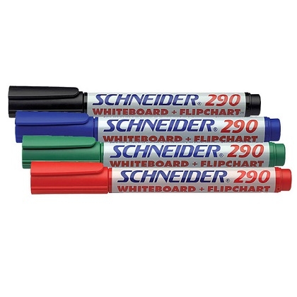 Marker White Board + Flipchart Schneider 290