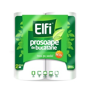 Prosop bucatarie Elfi 2 straturi 2 role/set