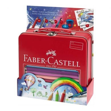 Set cadou desen si pictura JUMBO GRIP Faber-Castell