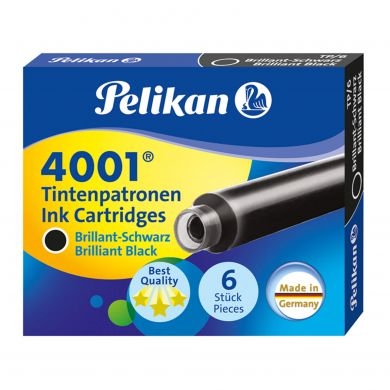 Rezerva cerneala Pelikan 6/set negru