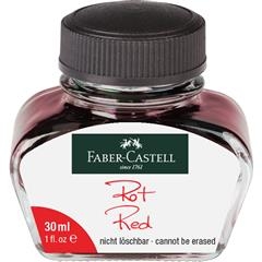 Cerneala Faber-Castell 30 ml rosie