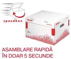 Container Arhivare cu Capac L Speedox Esselte