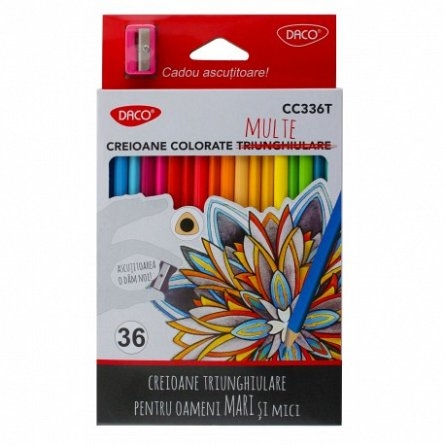 Creioane color 36/set DACO CC336