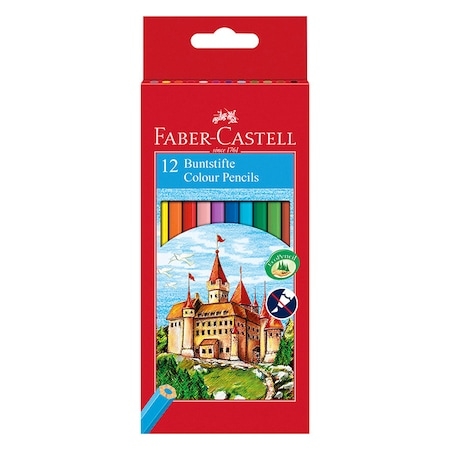 Creioane color 12/set Faber Castell