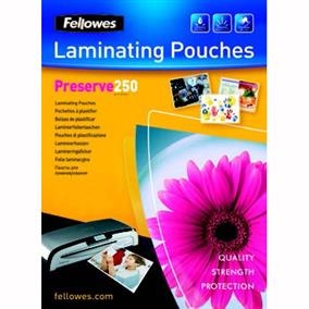 Folie laminare A4 250 microni Fellowes