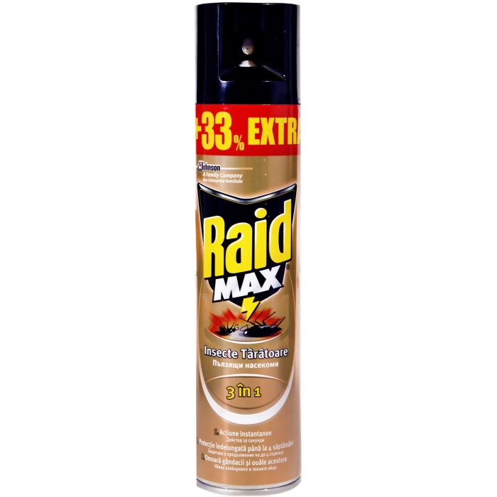 Spray Raid MAX insecte taratoare