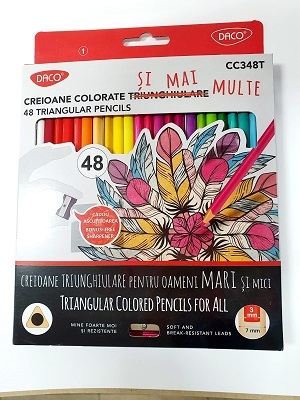 Creioane color 48/set DACO CC348T