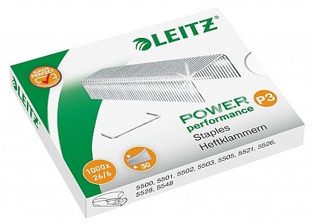 Capse 26/6 Leitz Power Performance 30 coli