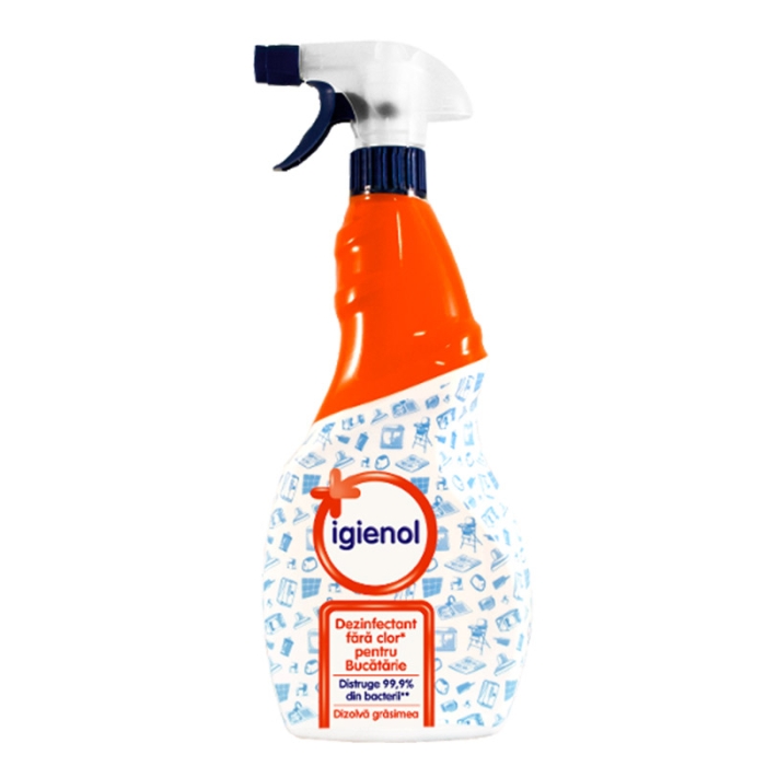 Igienol dezinfectant pentru bucatarie 750 ml Spray