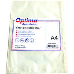 File de protectie A4 Cristal 50 microni Optima 100/top