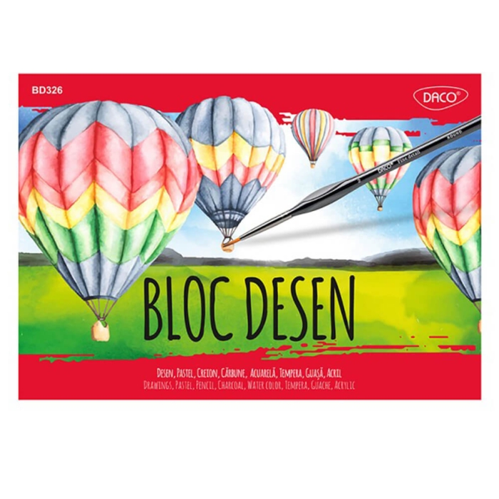 Bloc desen A3 250 g/mp 15 file DACO BD326