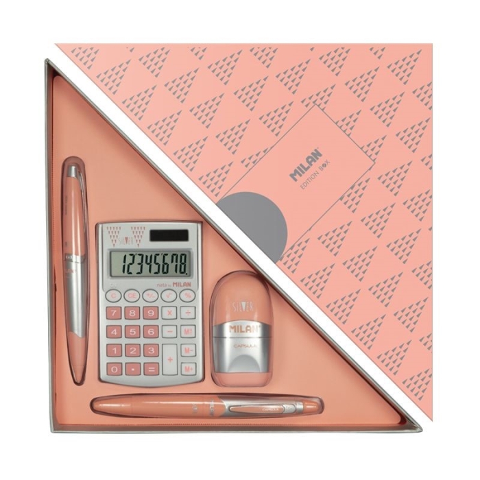 Set cadou calculator Milan Silver 08738