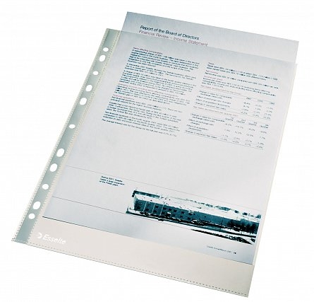 File protectie A4 Esselte Cristal 105 microni