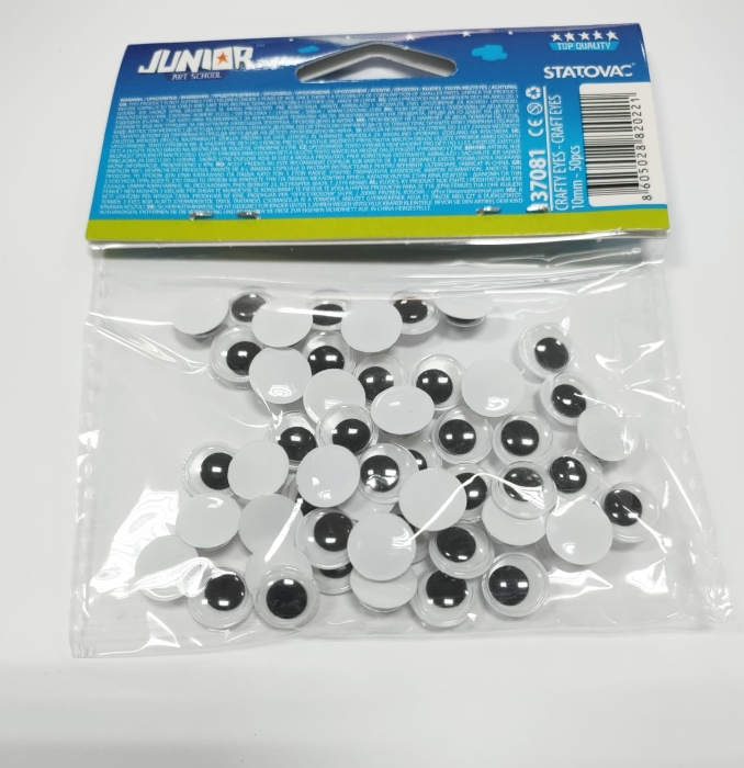 Ochisori mobili negri 10 mm Junior