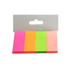 Post-it marker hartie 4 culori, 20x50 mm