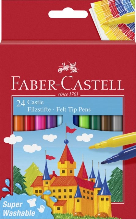 Carioca 24 culori Faber-Castell  2021
