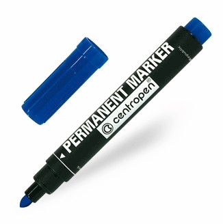 Marker permanent Centropen 2,5 mm 8566