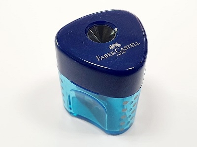 Ascutitoare plastic simpla Faber Trend bleumarin