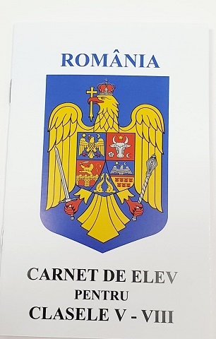 Carnet elev clasele V-VIII