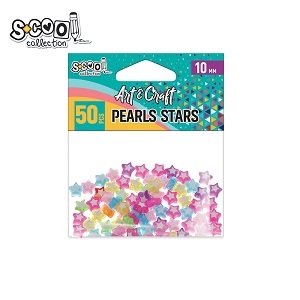 Margele Steluta, 10 Mm, 50 Buc/Set - S-COOL SC2018