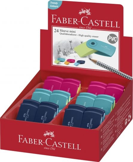 Guma Faber Castell Sleeve Mini Trend
