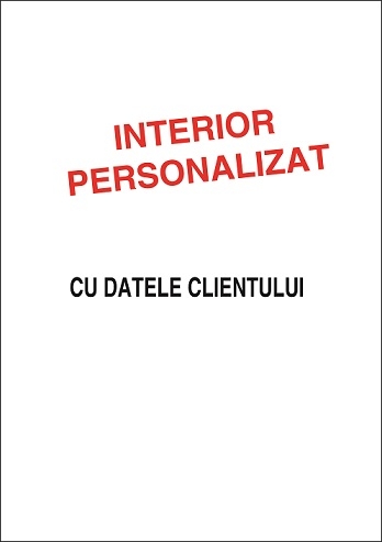 Tipizat personalizat A6 offset 100 file fara numerotare