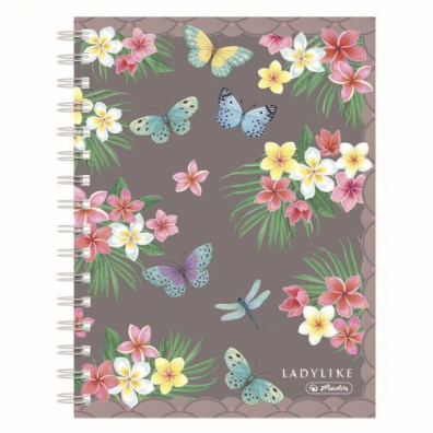 Caiet arc 100 file A5 Lady Like Butterfly