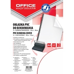 Coperta indosariere A4 200 microni Office Products transparenta