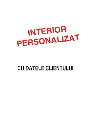 Tipizat Personalizat A5 offset fara numerotare