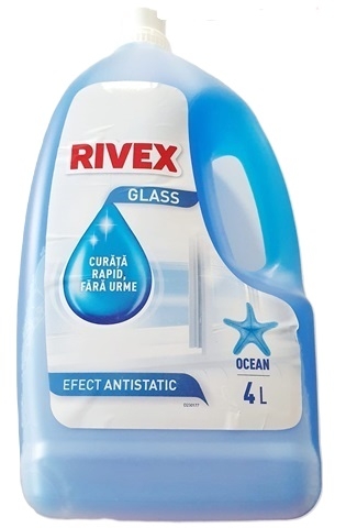 Detergent geamuri RIVEX 4L efect antistatic