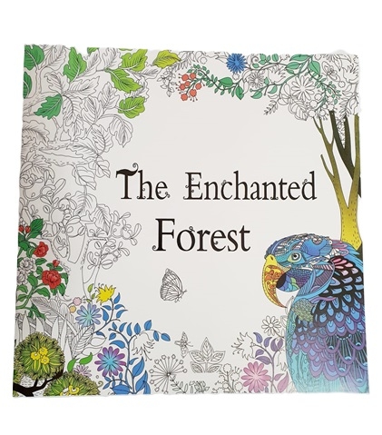 Caiet de colorat antistress The Enchanted Forest