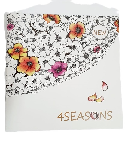 Caiet de colorat antistress Four Seazon