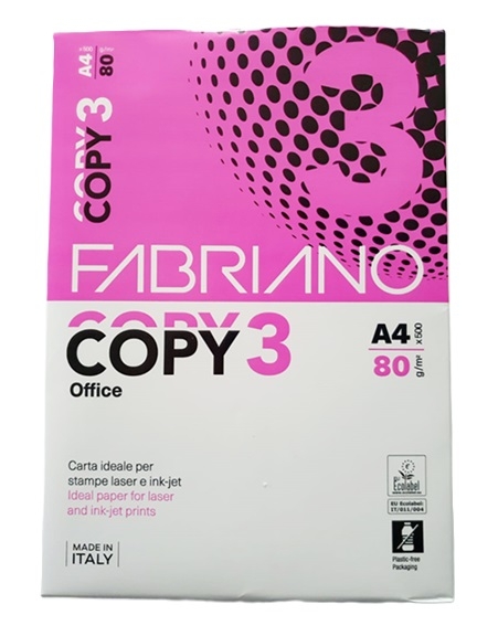 Hartie copiator A4 Fabriano 80 g/mp, 500 coli/top