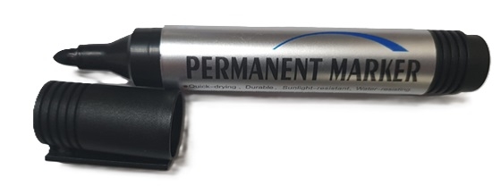 MARKER PERMANENT RX200 NEGRU