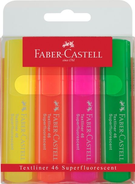 Marker evidentiatorFaber  4/set 154604 Superfluorescent