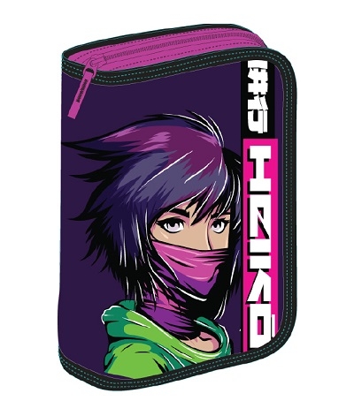 Penar echipat Schoolfriendly 1fermoar 2extensii 31piese Manga Violet