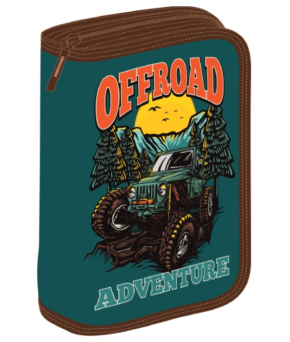 Penar echipat Schoolfriendly 1fermoar 2extensii 31piese Offroad