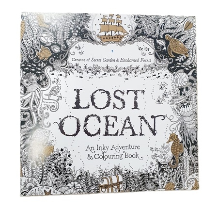 Caiet de colorat antistress Lost Ocean