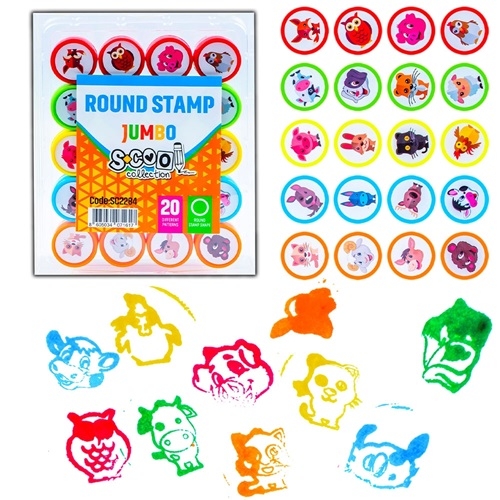 Accesorii craft, Stampilute rotunde S-Cool