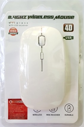 Mouse Optic Wireless 2.4 GHz 4D