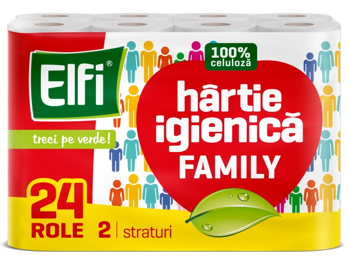 Hartie Igienica Elfi 3 straturi 24/set