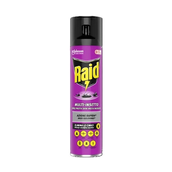 Spray multi insecte Raid, 400 ml
