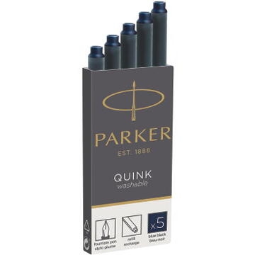 Rezerva cerneala Parker blue-black 5/cutie